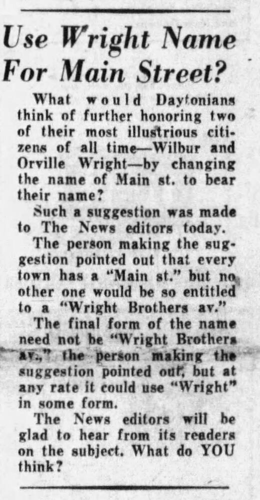 Orville Wright funeral