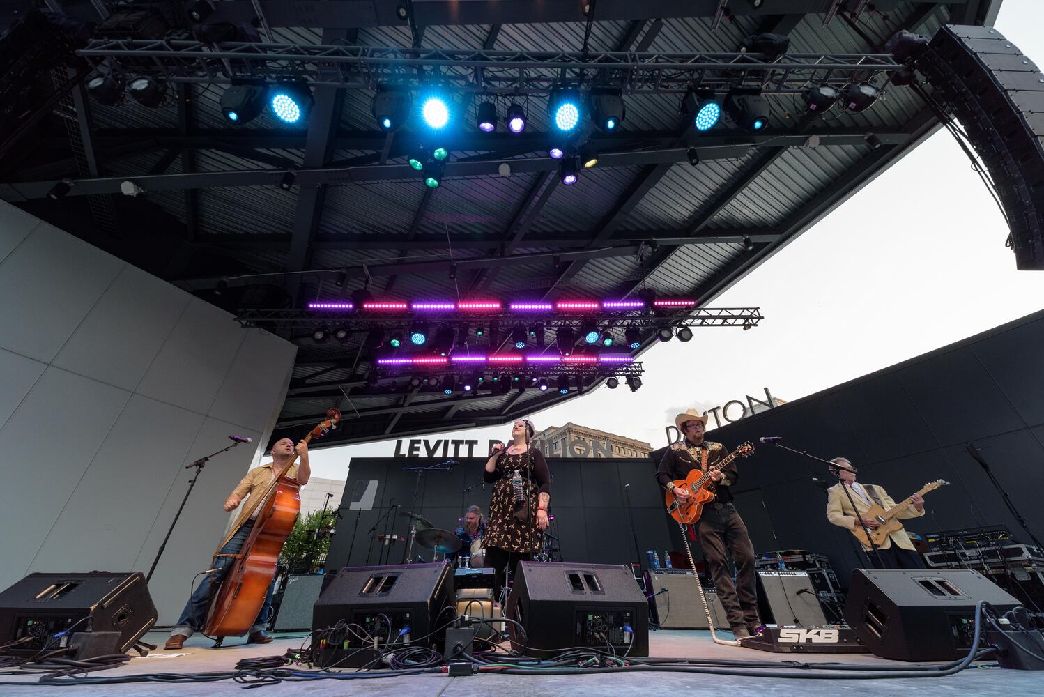 PHOTOS: Big Bad Voodoo Daddy with Cherry Lee & The Hot Rod Hounds Live at Levitt Pavilion