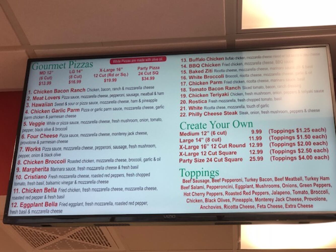 Manhattan Pizza, Wings & More