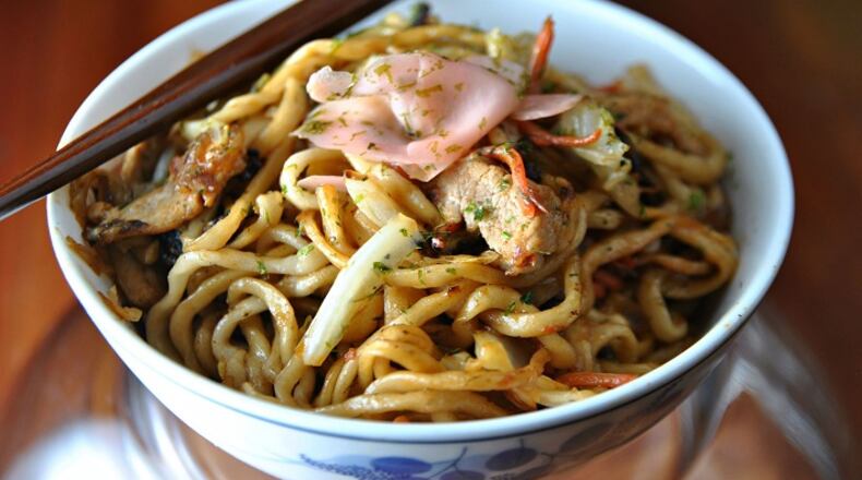 Yakisoba. (Gretchen McKay/Pittsburgh Post-Gazette/TNS)
