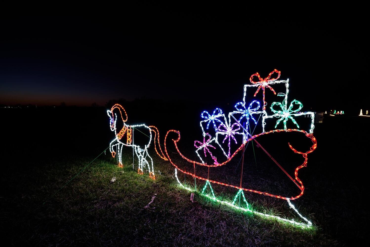 PHOTOS: Holiday Lights dazzle at Lost Creek Reserve in Troy