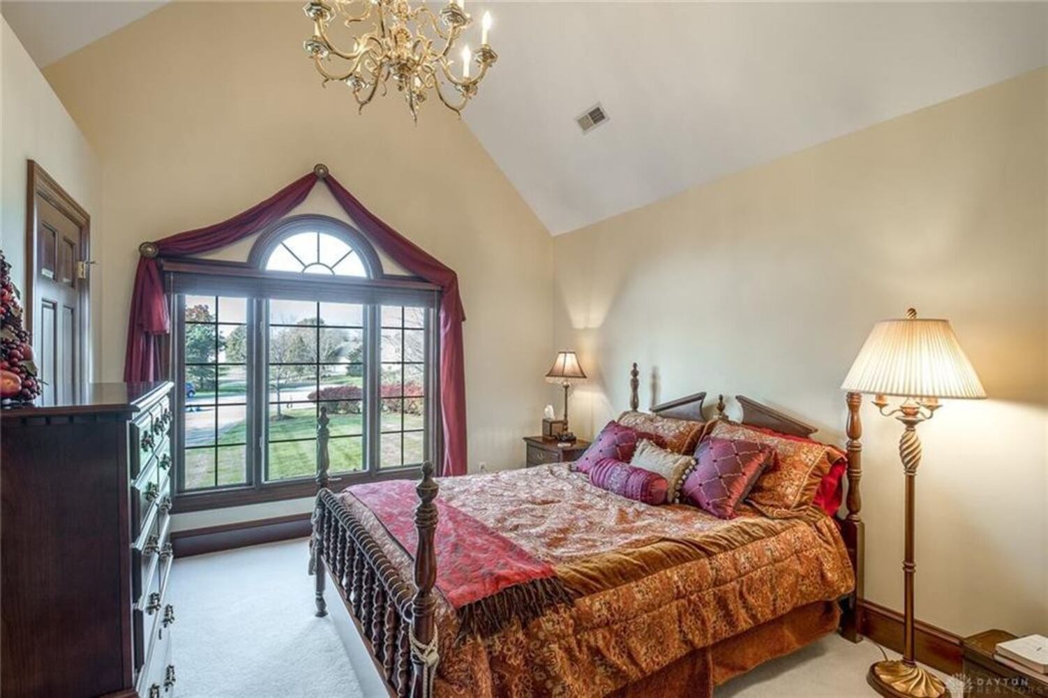French country-style home offers grand social areas