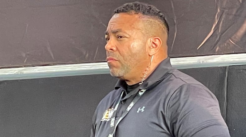 Sam Hemingway is head of security for Florida-based All Elite Wrestling (AEW) and he’s also a Five Rivers MetroParks police detective who has worked the past 12 years for both the Montgomery County Regional Agencies Narcotics and Gun Enforcement (R.A.N.G.E.) Task Force. CONTRIBUTED