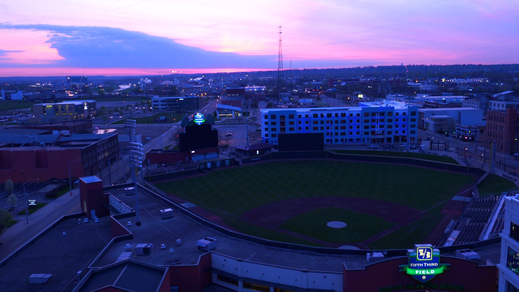 PHOTOS: Sunrise over downtown Dayton Wednesday morning