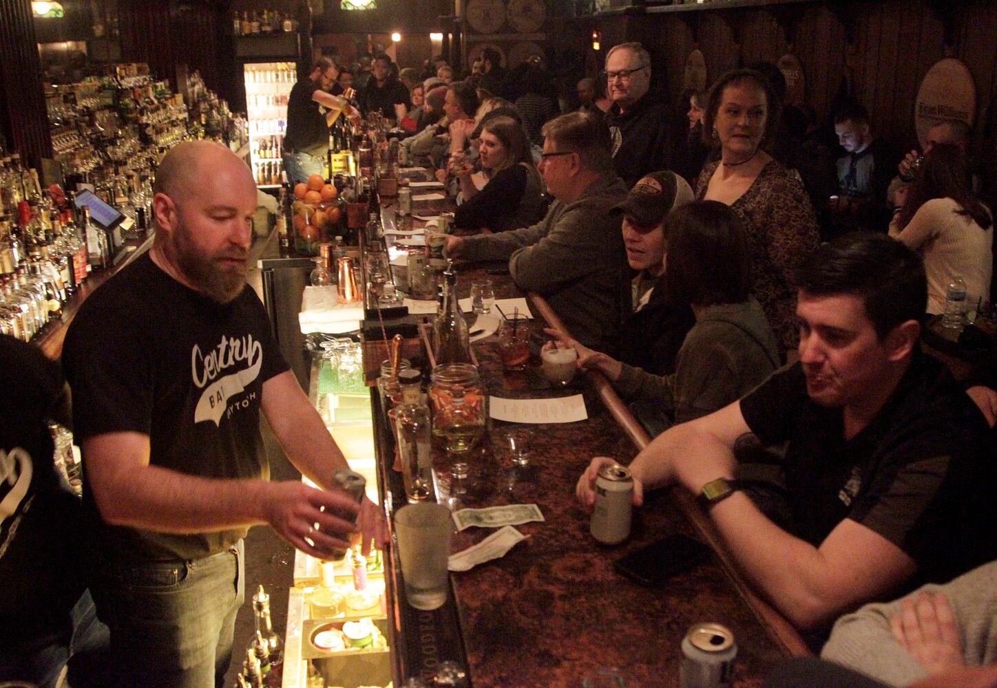 PHOTOS: Revelers pack the Century Bar to say goodbye on New Year’s Eve