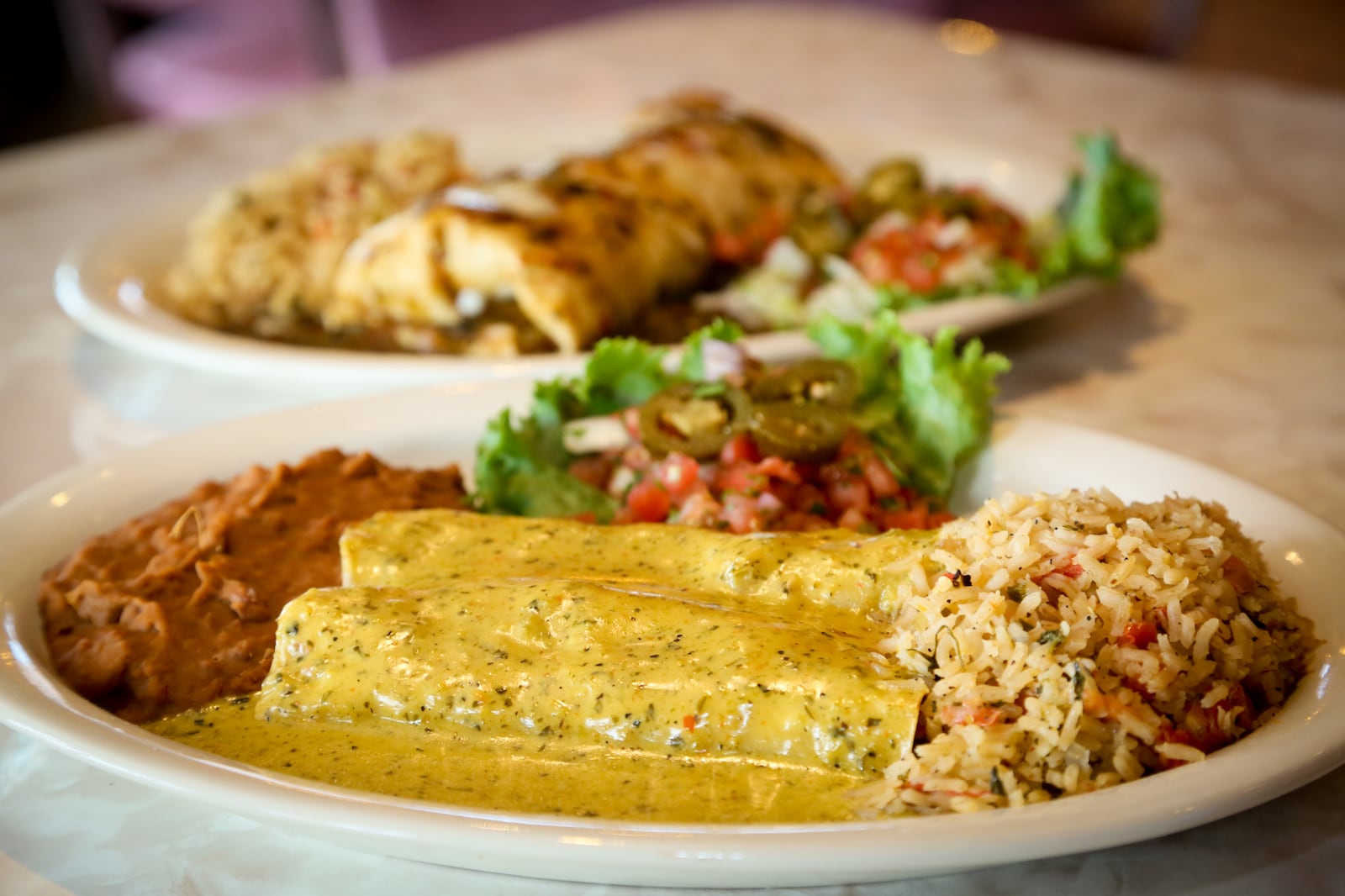 The Chicka-Chicka Boom-Boom at Chuy's in West Chester Twp. GREG LYNCH / STAFF