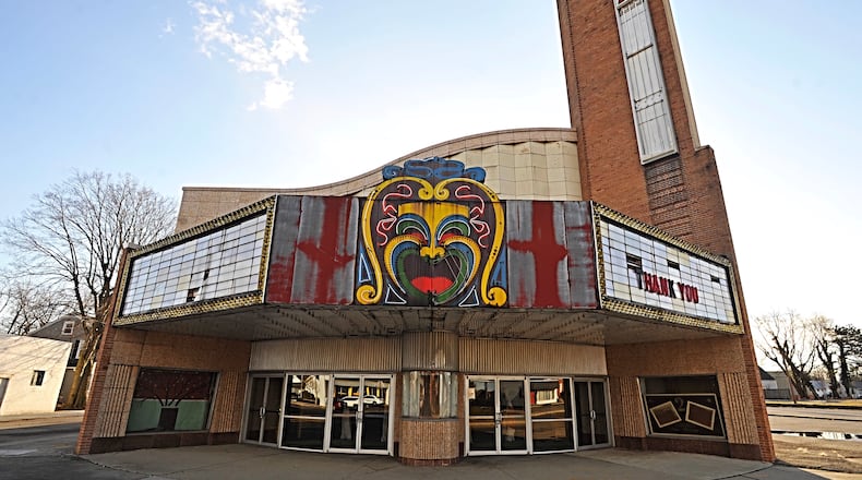 The Fairborn Phoenix Foundation hopes to reopen the Fairborn Theater after it closed nearly two decades ago. The group wants to turn the empty, run down building into a community space for residents to explore the arts. PHOTO: MARSHALL GORBY