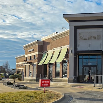 Fazoli's on Miller Lane in Vandalia has closed. A sign posted on the door directs customers to the chain's Huber Heights and Moraine locations. BRYANT BILLING / STAFF
