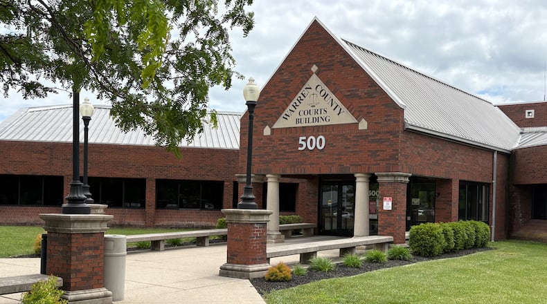 The Warren County courts building houses Warren County Common Pleas Court. JEN BALDUF/STAFF