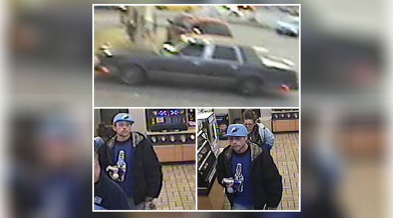 Fairfield police are looking for a man and woman suspected of using a Hamilton man’s stolen debit card at Speedway, 4511 Pleasant Ave. in Fairfield. Police say they made a $390 purchase. PROVIDED