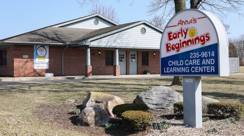 Four infants were allegedly injured while at Anna's Early Beginnings Child Care and Learning Center according to a Huber Heights Police Department investigation. BRYANT BILLING / STAFF
