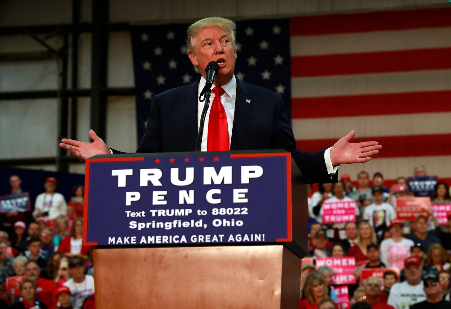 Donald Trump in Springfield