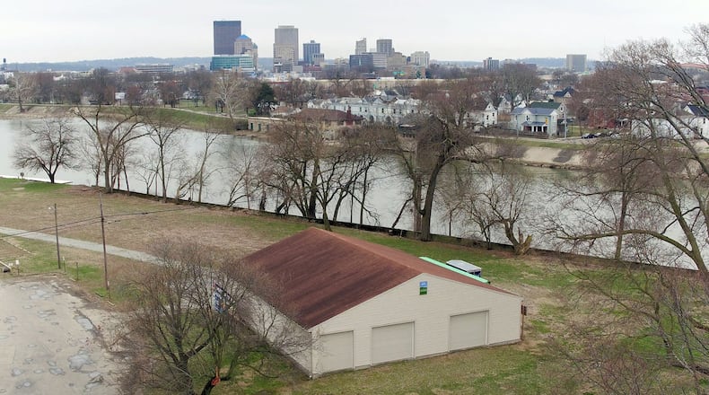 The Greater Dayton Foundation is raising funds for a new boathouse and has raised about $150,000 of the approximately $1 million budgeted for the project. TY GREENLEES / STAFF