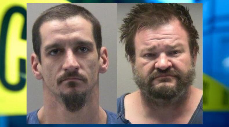 Justin L. Clever, left, and Donald R. Leeth III