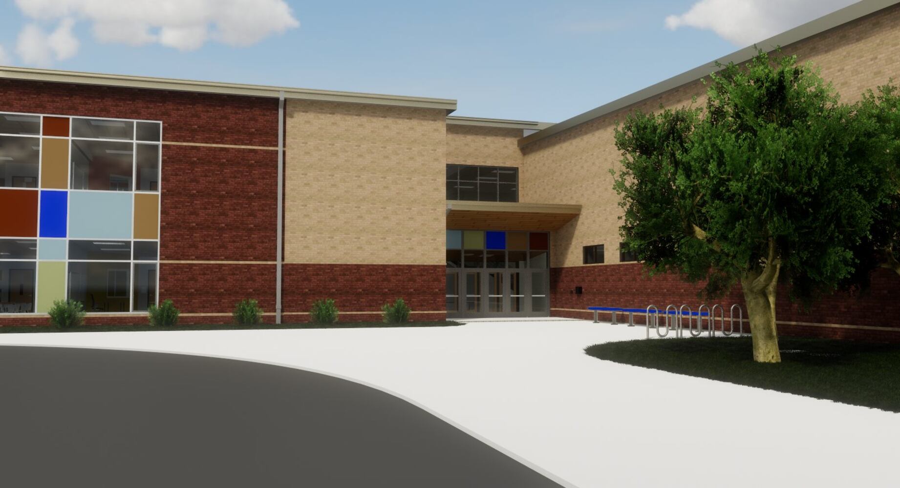 Fairborn PreK-2 School Renderings