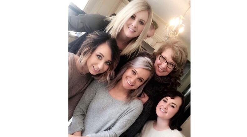 Angela White, Leah White, Sara White, Annemarie Bradford and Amie White