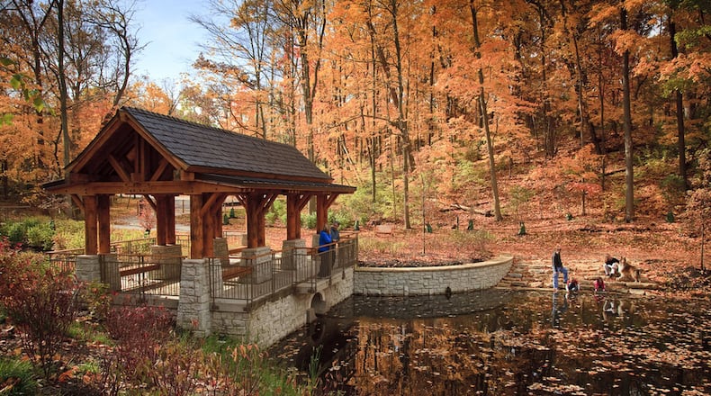 Hills & Dales MetroPark is a perfect destination for a fall hike, day at the park. CONTRIBUTED
