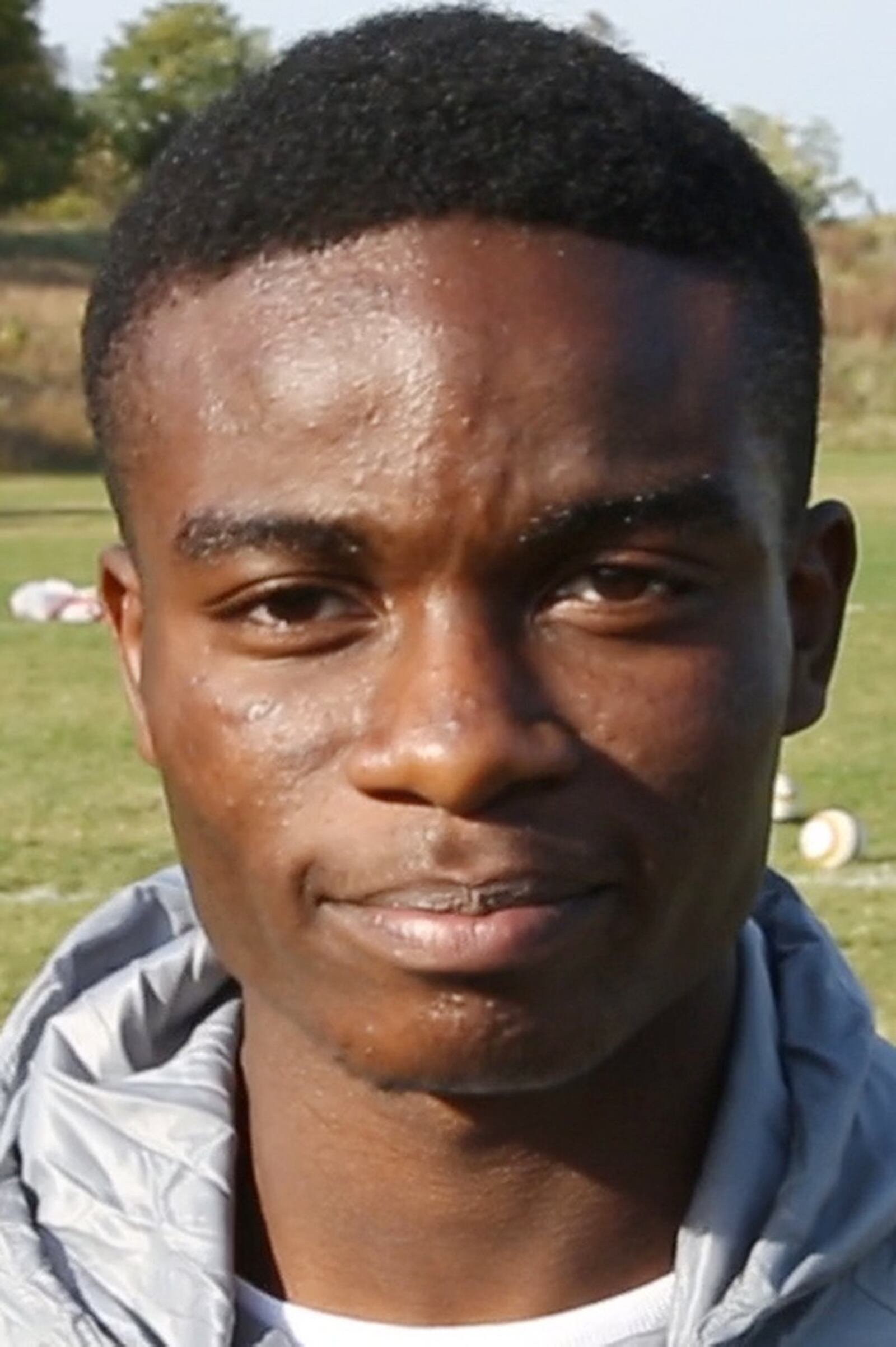 Herman Chongwain, from Cameroon, is a member of the Belmont High School Boys Soccer Team. TY GREENLEES / STAFF