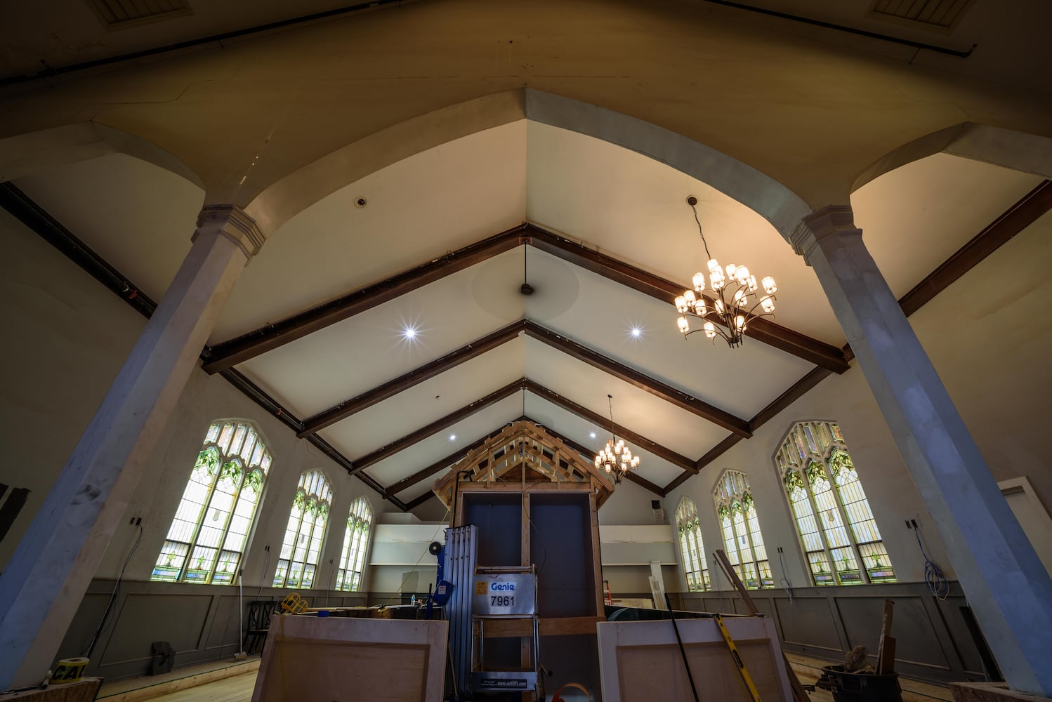 PHOTOS: Sneak peek inside church turned brewery coming this summer
