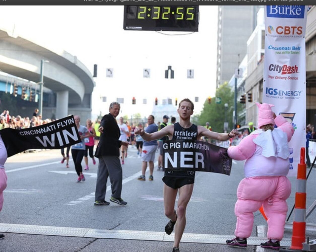 Hamilton native, Badin grad wins Flying Pig Marathon