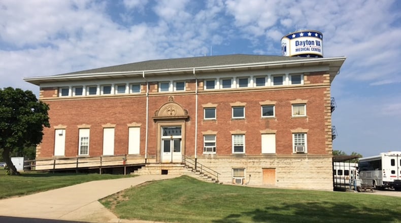 The former clubhouse building at the Dayton VA campus is one of two buildings to be renovated for a future National VA History Center. FILE