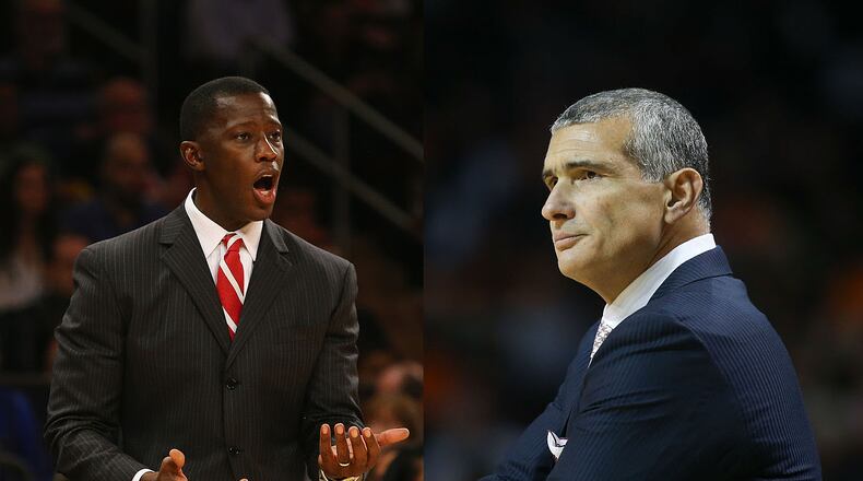 Anthony Grant and Frank Martin were friends as high school teammates, before going onto success as coaches in college and in the NBA. Getty Images