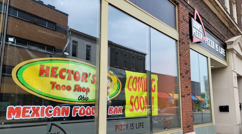 Hector's Taco Shop is set to open next month in the former space occupied by Don's Pizza, 1126 Central Ave. The restaurant is owned by Hector Gonzalez. NICK GRAHAM/STAFF