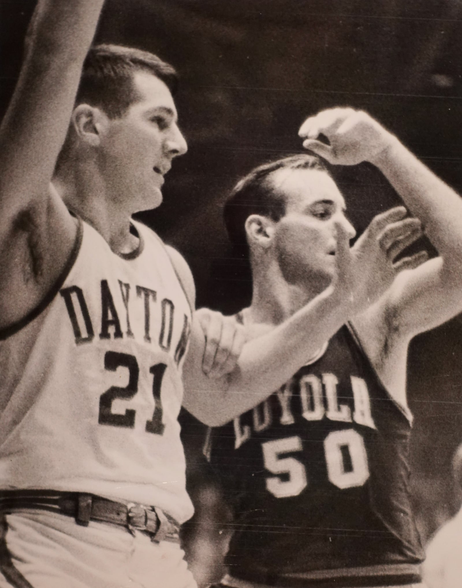 Dayton Flyers basketball. Don May. 1966.  COURTESY OF WRIGHT STATE UNIVERSITY, DAYTON DAILY NEWS ARCHIVE
