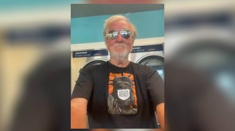 Kettering resident Gary Ross walks 8 miles every single day, plus another 2-4 miles walking his dogs. CONTRIBUTED