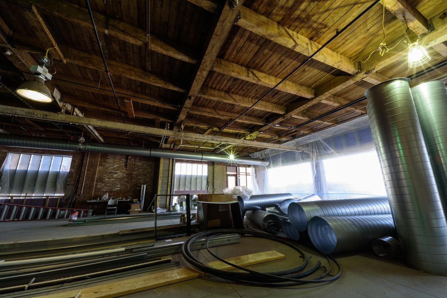 PHOTOS: A look at construction progress at Moeller Brew Barn in downtown Dayton