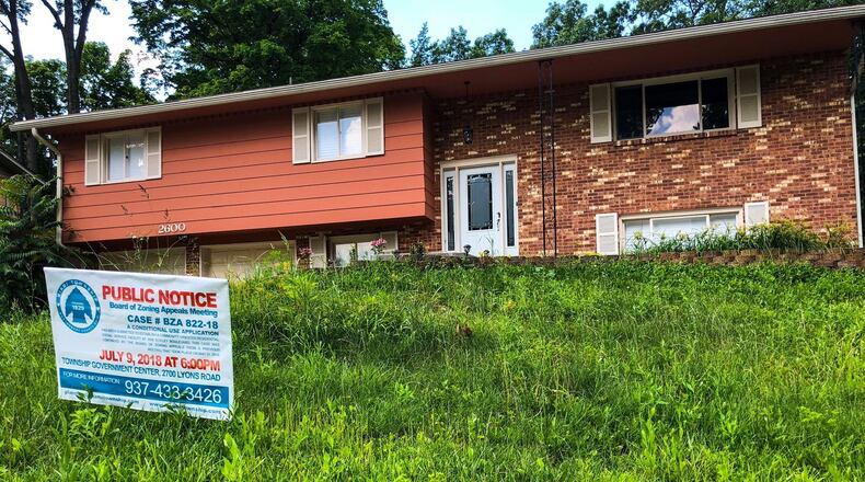 A house at 2600 Eckley Blvd. in Miami Twp. is where Safe Ward Inc. wants to locate a community-oriented social service facility. Neighboring residents are questioning the proposal. FILE