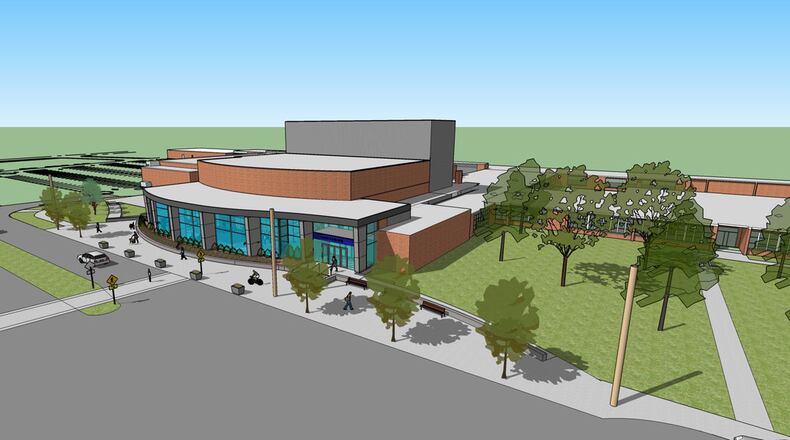 Kettering Fairmont will begin construction on their $10 million auditorium in July. The new facility will include a higher ceiling for improved ‘fly space’. CONTRIBUTED.