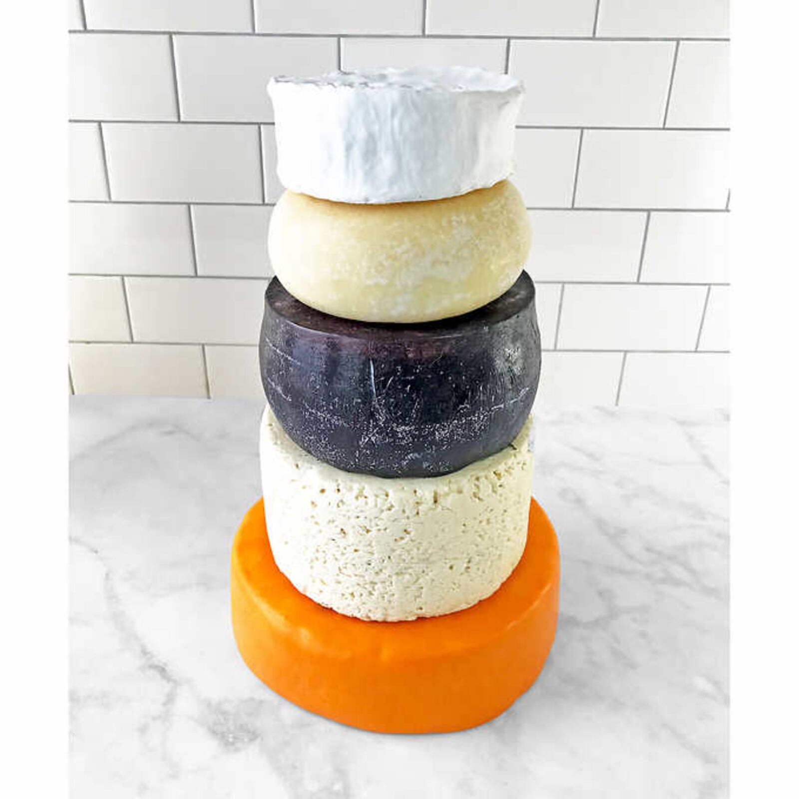 Costco now sells a 24-lb wedding cake made entirely from cheese. CONTRIBUTED