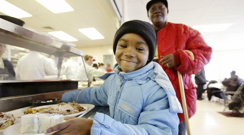 A House of Bread expansion project beginning in June will add a 50 seat dining room for children and families to the Dayton meal kitchen. CHRIS STEWART / STAFF