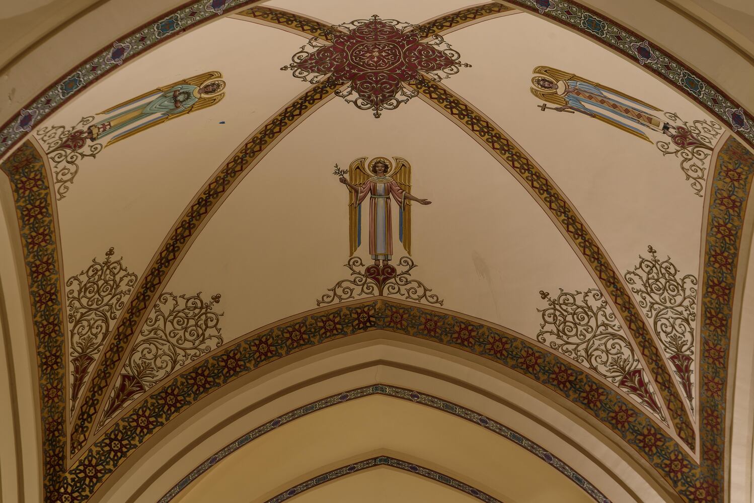 PHOTOS: A look inside Holy Angels Catholic Church decorated for Christmas