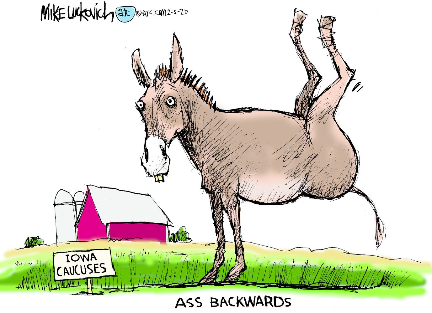 Week in cartoons: Iowa caucus, impeachment acquittal and more