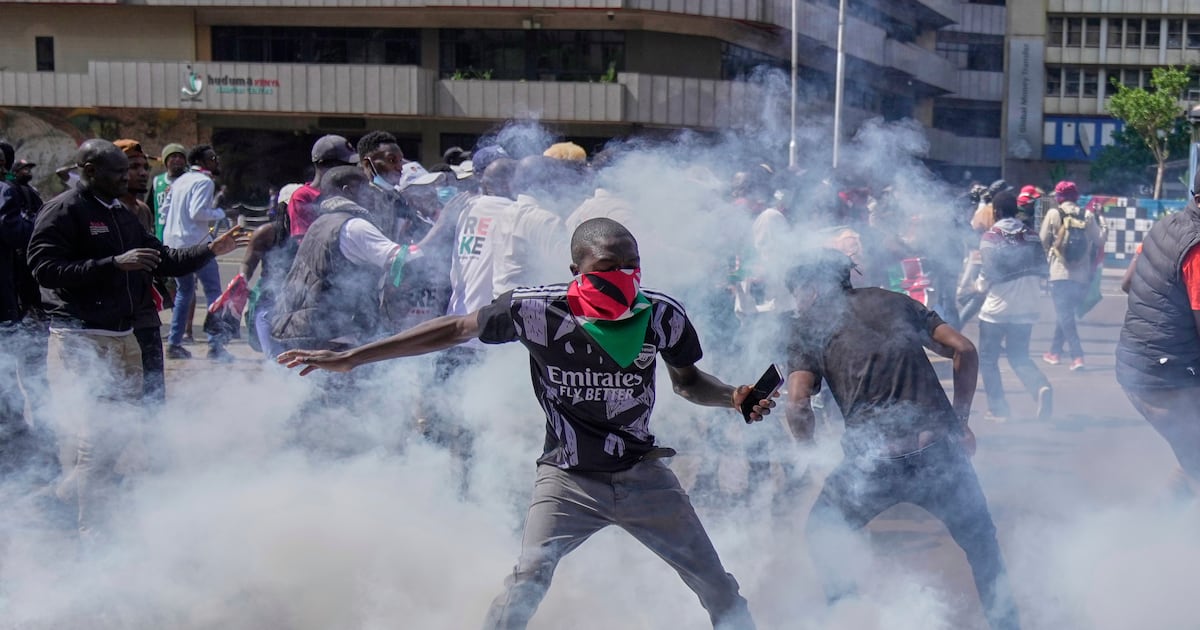 Kenyan police clash with protesters as anger over bad governance and police brutality...