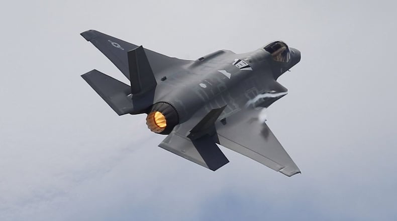 The F-35A Joint Strike Fighter TY GREENLEES / STAFF