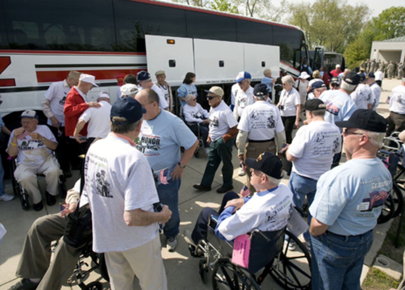 Ohio vets part of Honor Flight