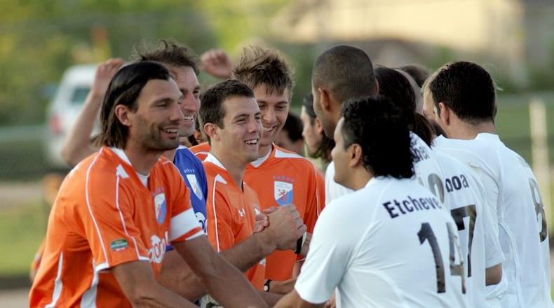 Exploring whether Dayton can support another soccer team, a United Soccer League Division III executive who recently visited the city said Friday that a new team could co-exist with and complement the Dayton Dutch Lions FC and the Dayton Dynamo. E.L. Hubbard photography