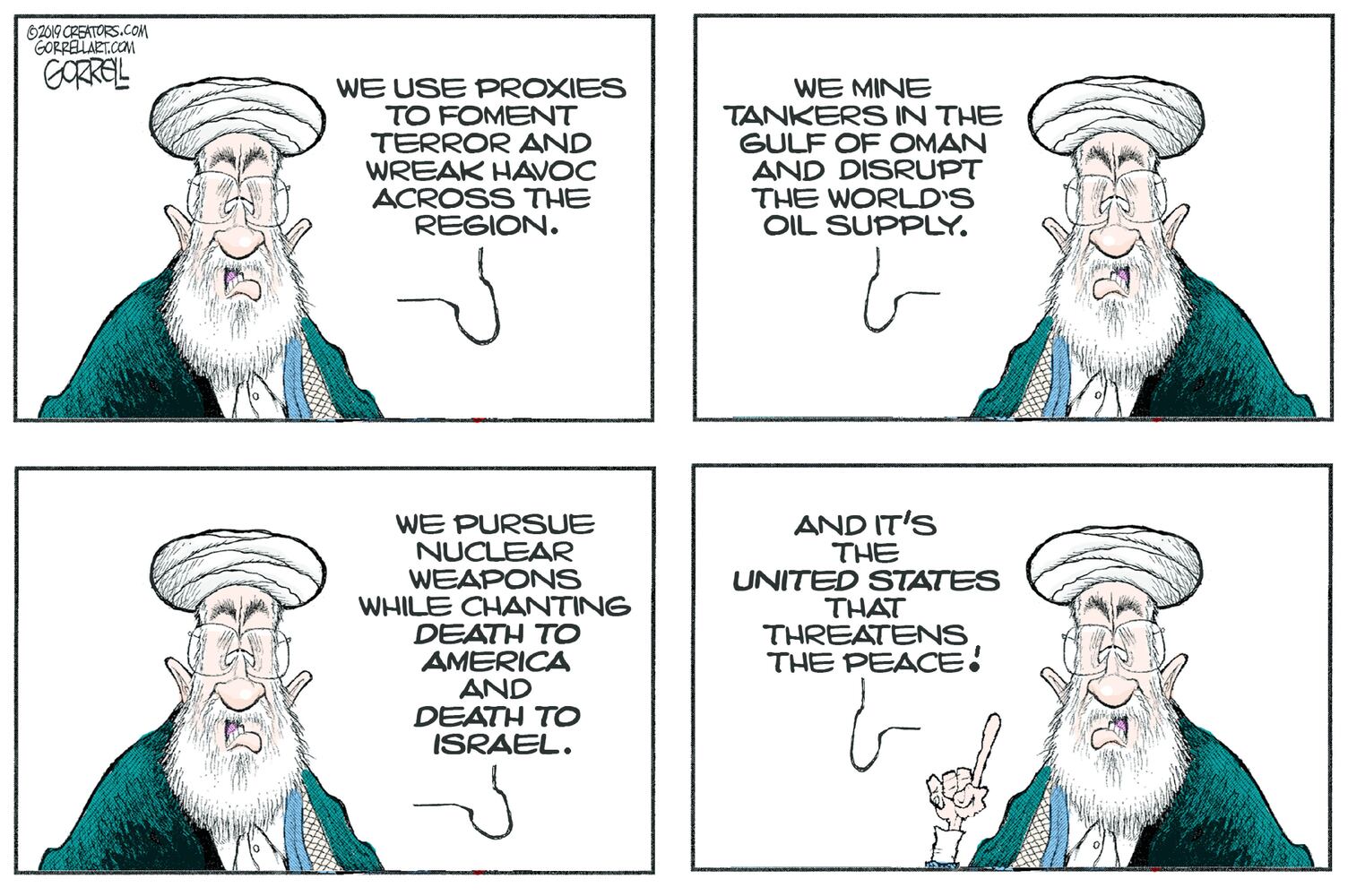 Week in cartoons: Iran tensions, climate change and more