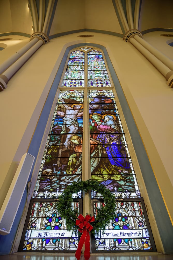PHOTOS: See the oldest Catholic parish in Dayton decorated for Christmas