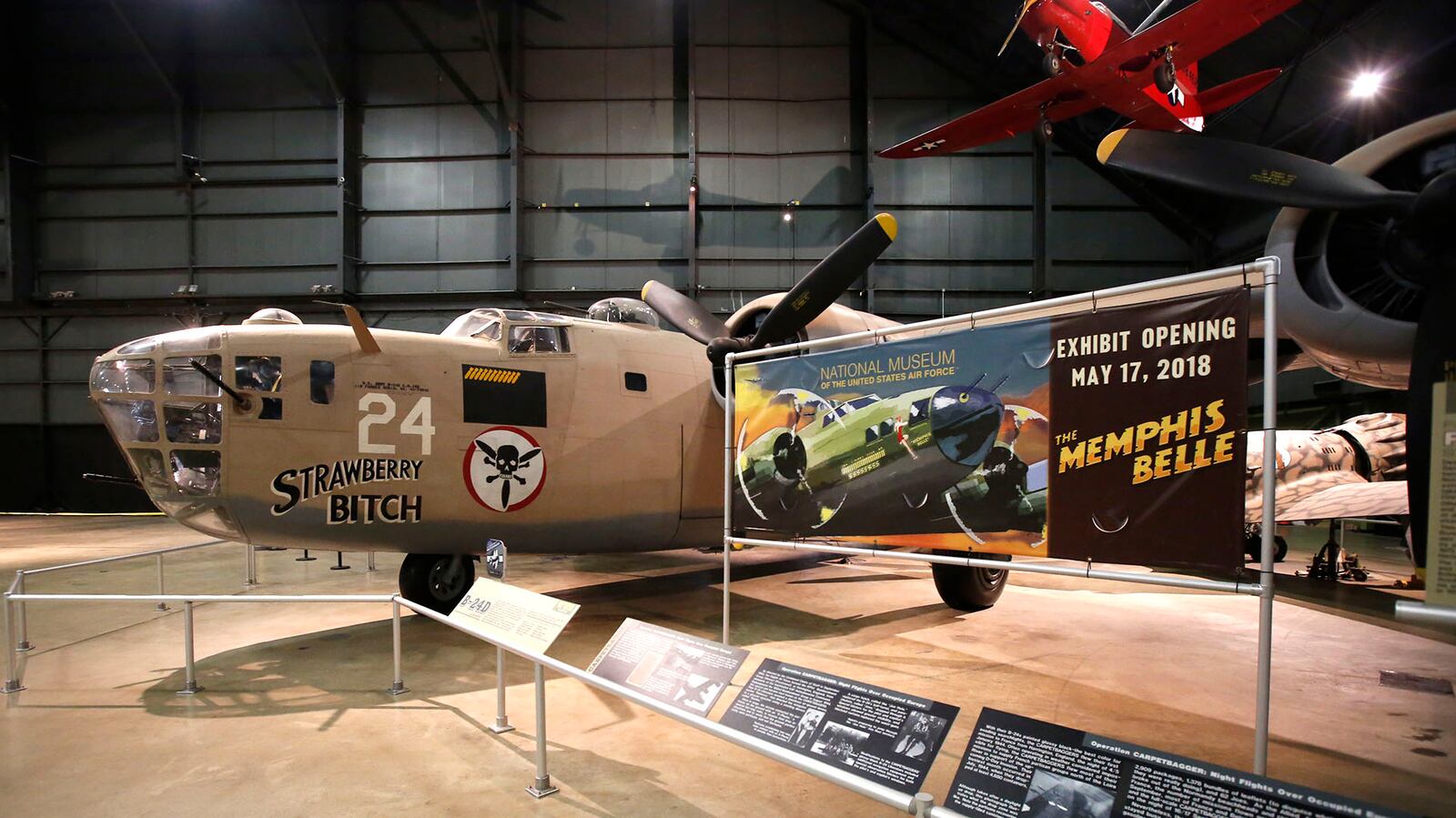 Changes are coming to the World War II Gallery at the Museum.  The Memphis Belle Exhibit will open on May 17, 2018 and other aircraft in the gallery are being moved to accommodate space for the famed heavy bomber that flew 25 missions over Europe.     TY GREENLEES / STAFF