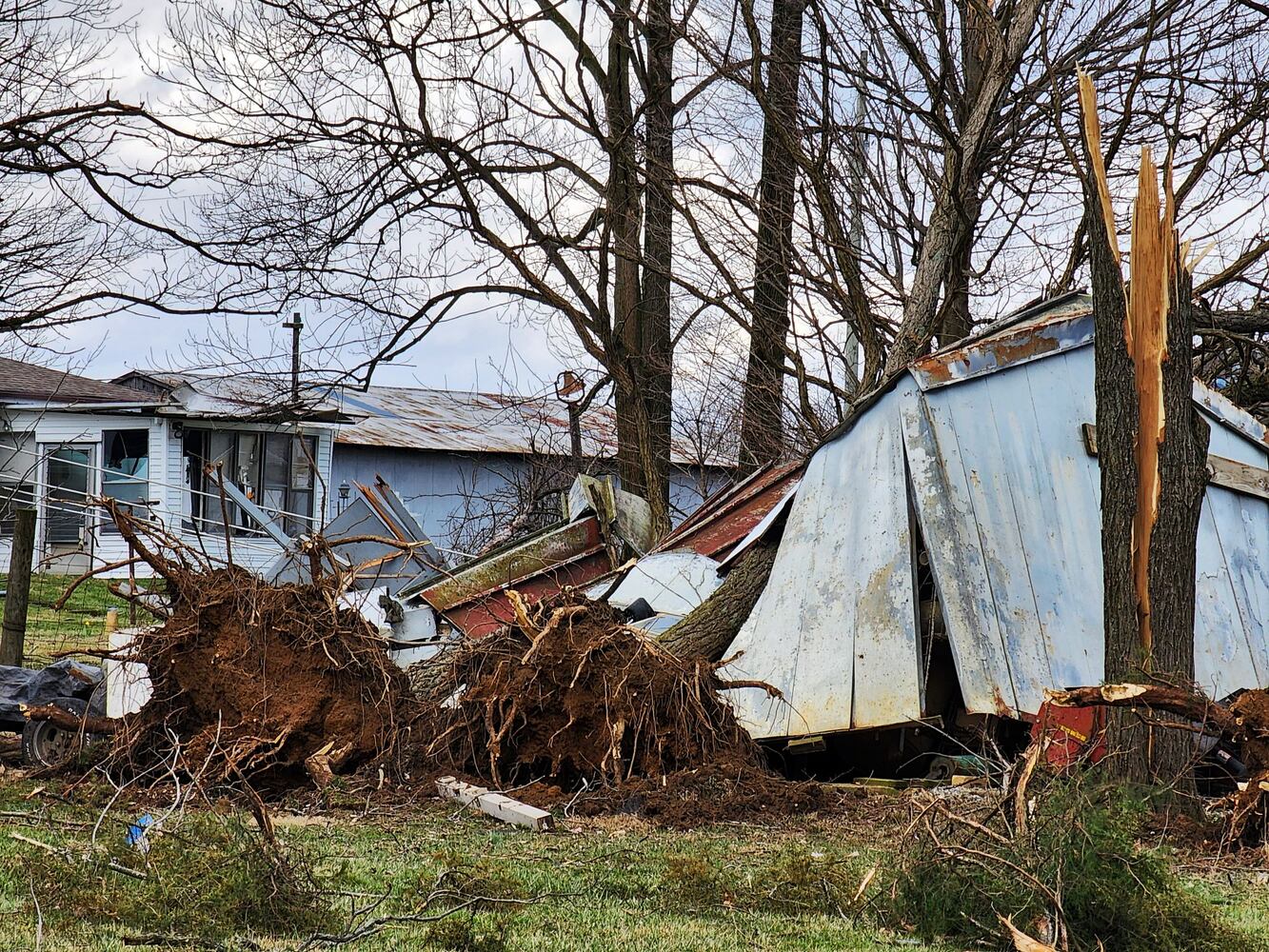 tornado damage