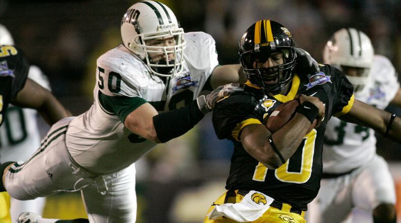 A sports training business operated by former Ohio University football player Matt Muncy, a Miamisburg High School grad, is proposing to buy land from Miami Twp. for a new site. FILE