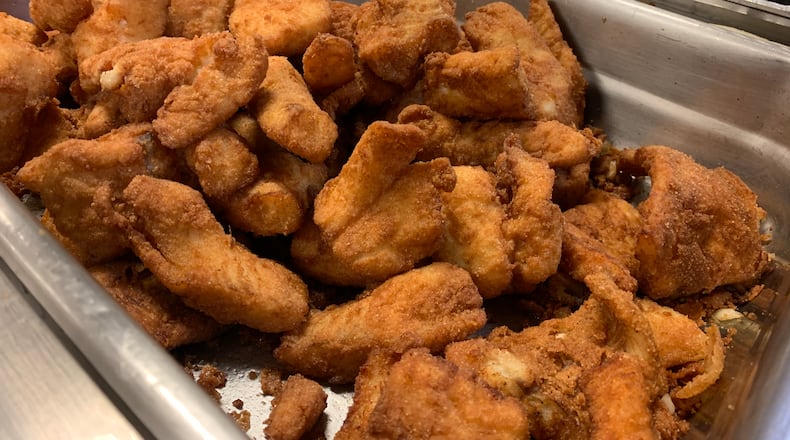 We went behind the scenes at a recent fish fry event for the Corpus Christi Fryers, who put on some of Dayton's biggest fish fry events. ALEXIS LARSEN/CONTRIBUTED