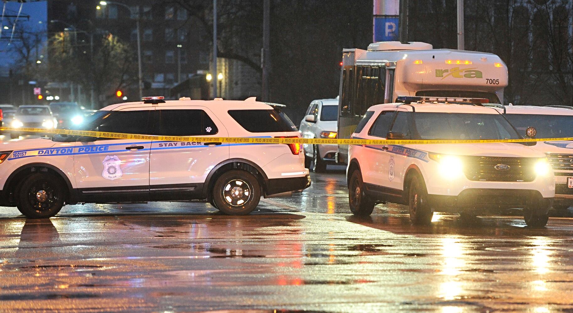PHOTOS: Woman in crosswalk struck, killed by RTA bus