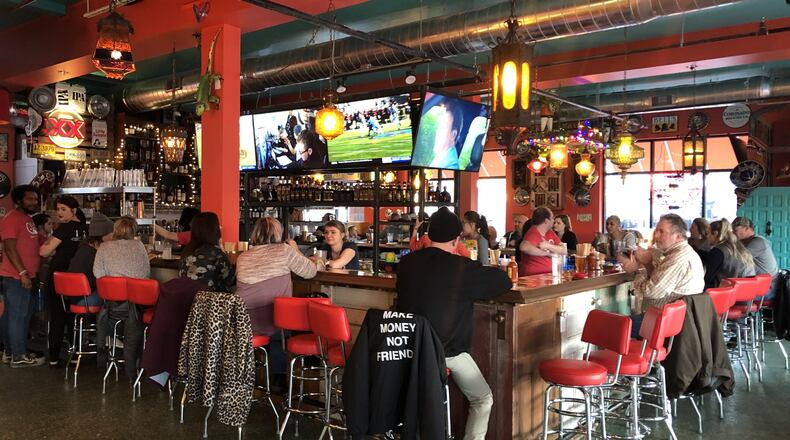 Local Cantina has opened in the Centerfield Flats at Water Street. The chain’s Dayton restaurant is the first location outside of central Ohio. CORNELIUS FROLIK / STAFF