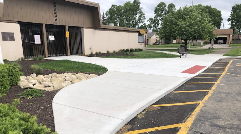 Cassel Hills Swimming Pool in Vandalia received a face lift of the cement entrance that was put in in the 1970s. CONTRIBUTED