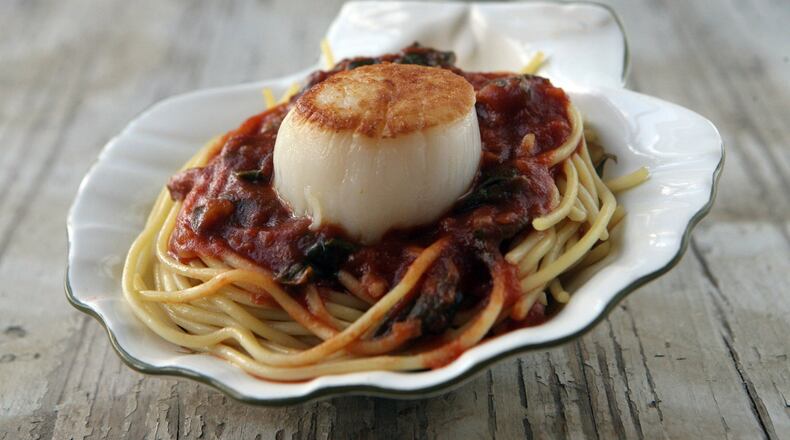 Scallops St. Louis. (Hillary Levin/St. Louis Post-Dispatch/TNS)